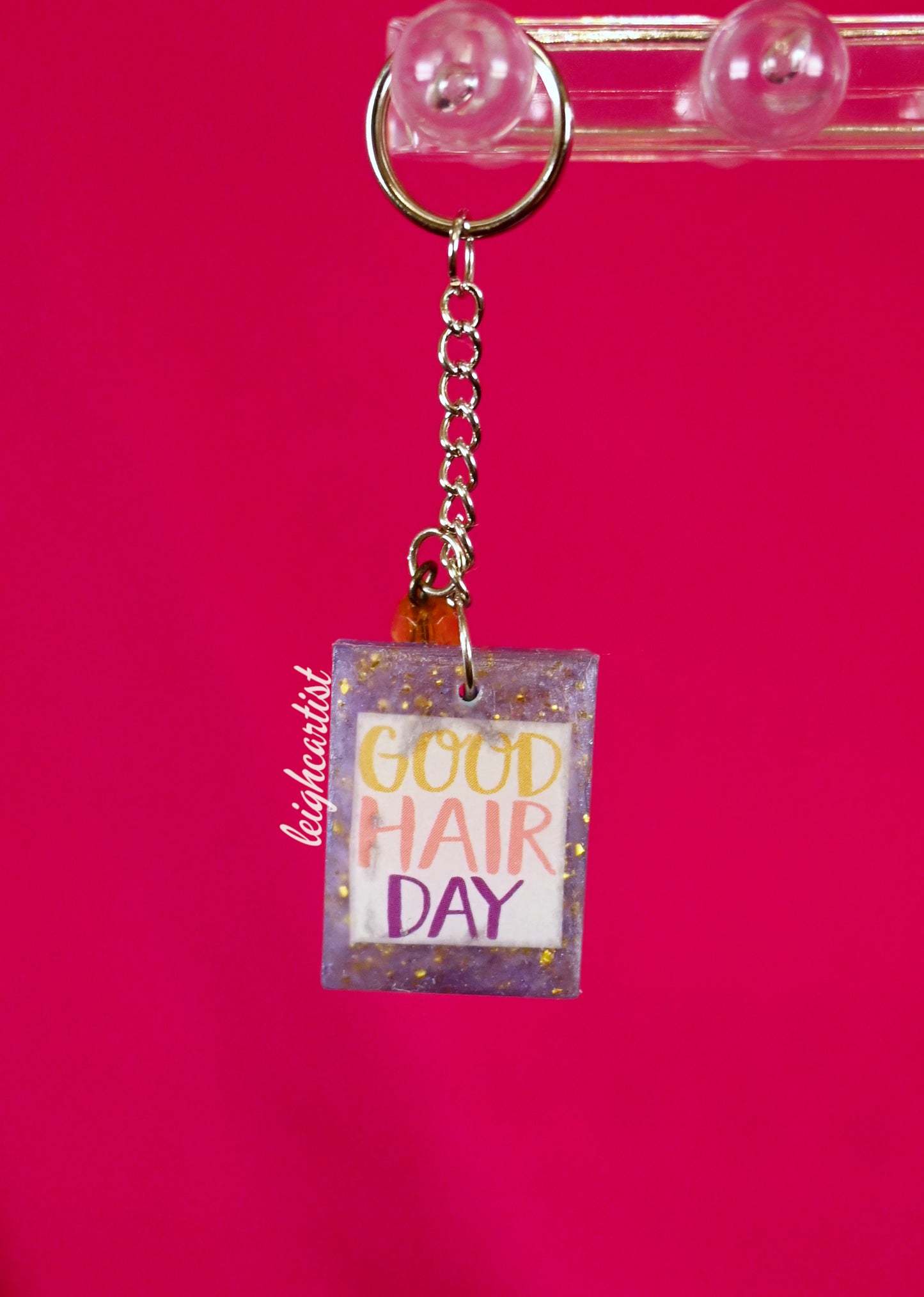 Good Hair Day Keychain