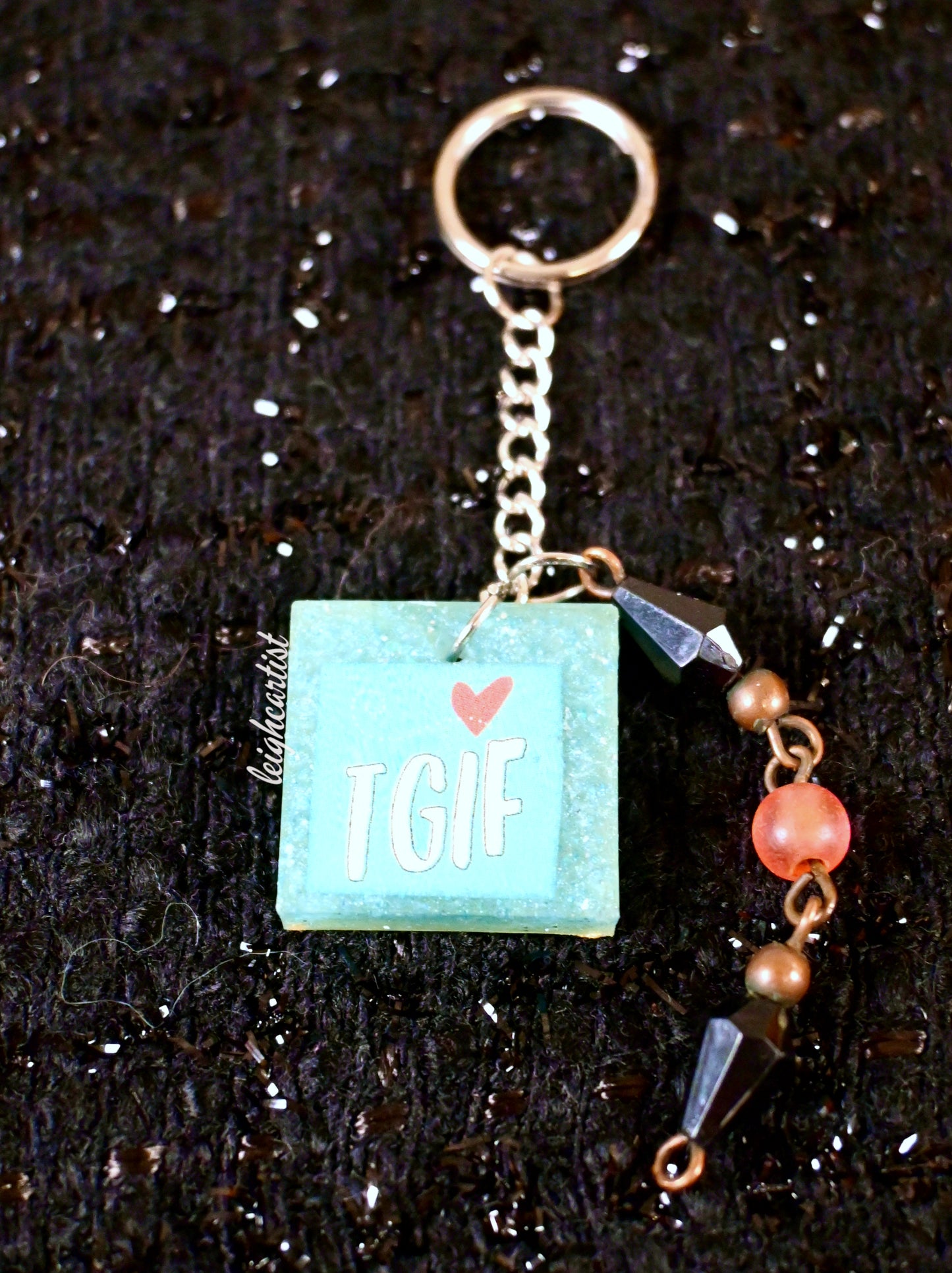 TGIF Keychain