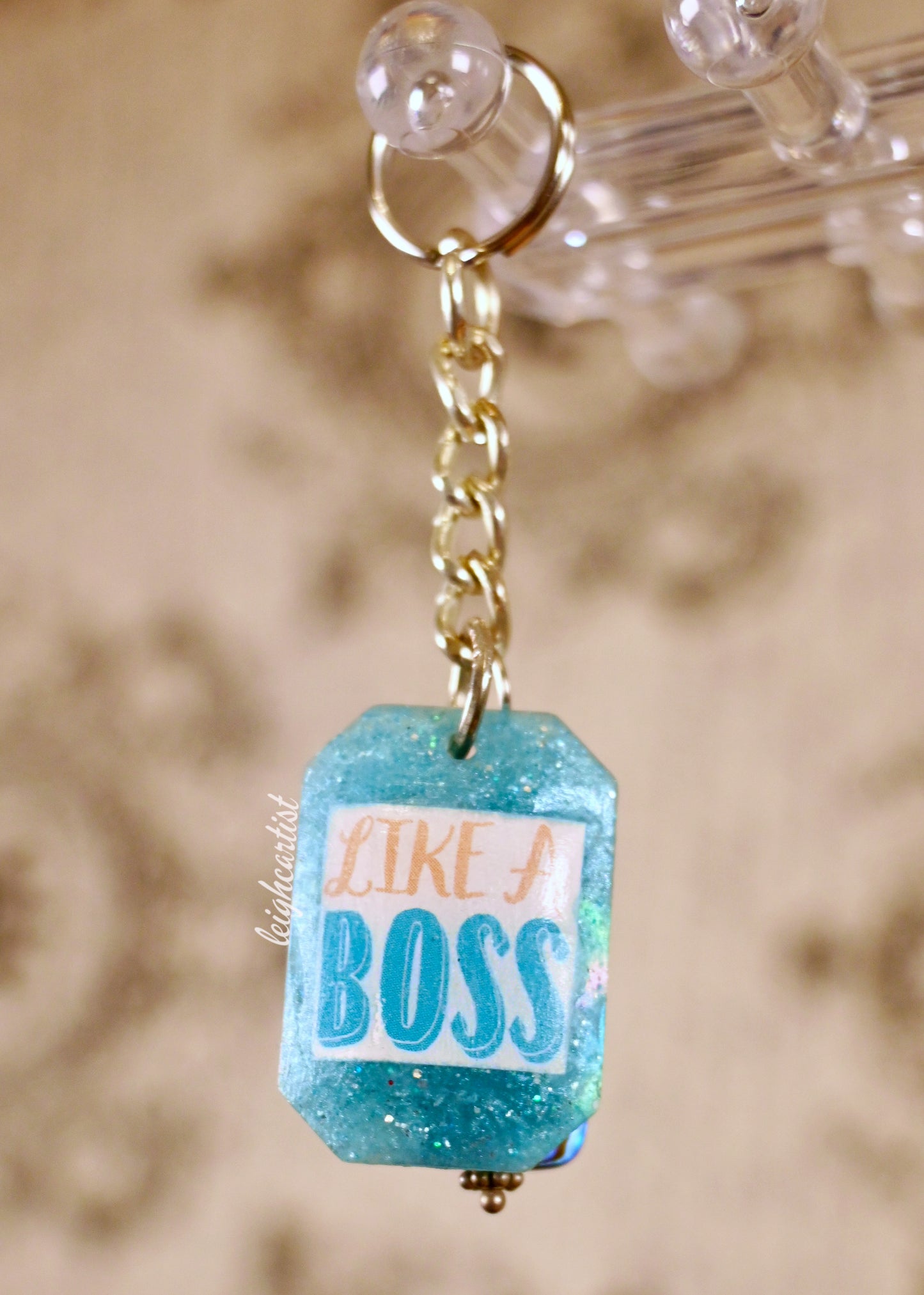 Like A Boss Keychain