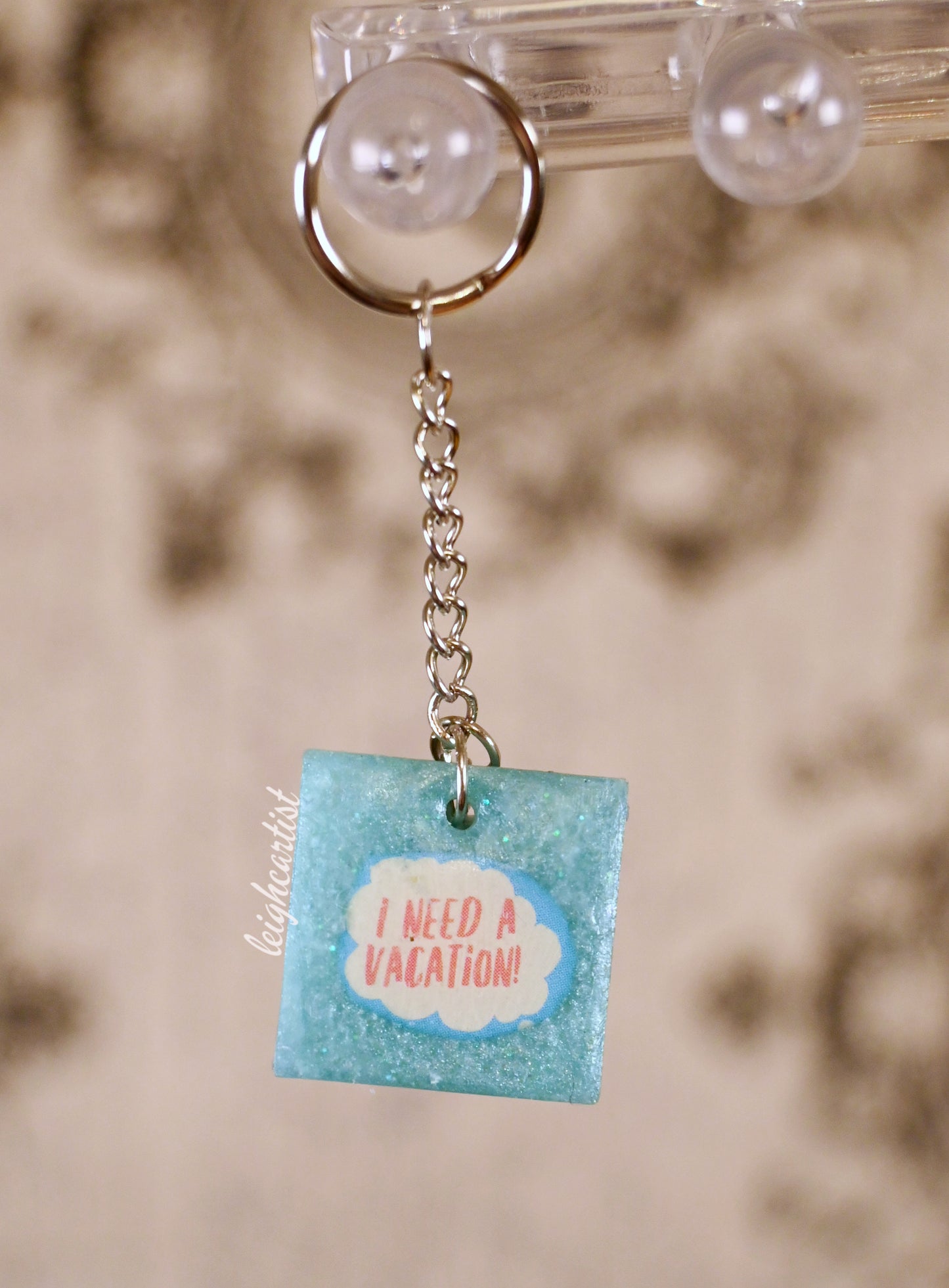 Need A Vacation Keychain