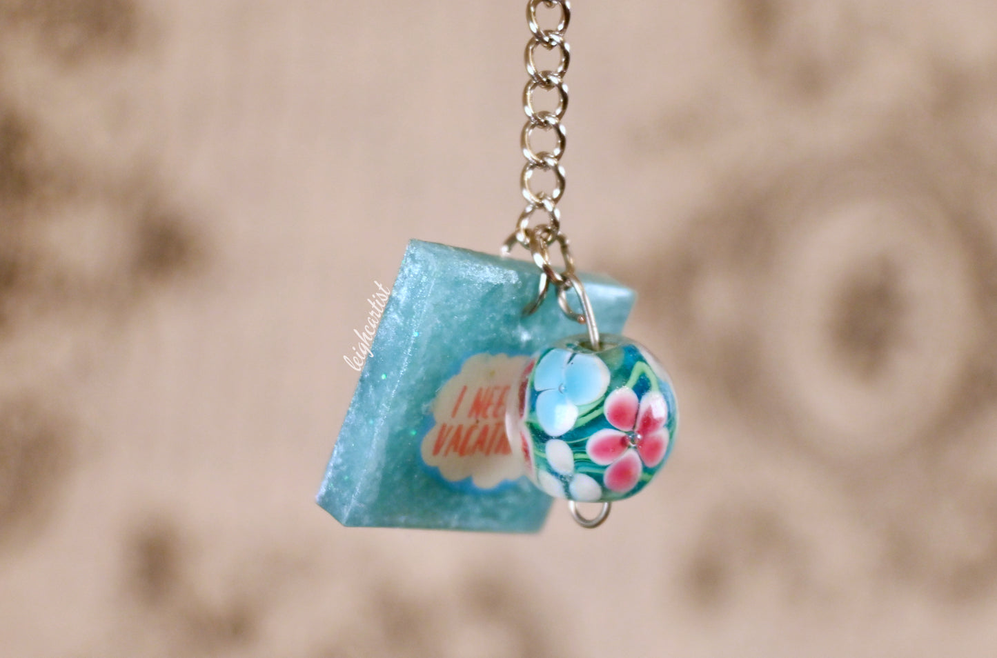 Need A Vacation Keychain