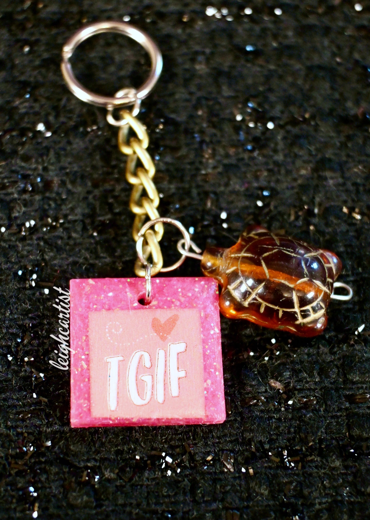 TGIF Keychain