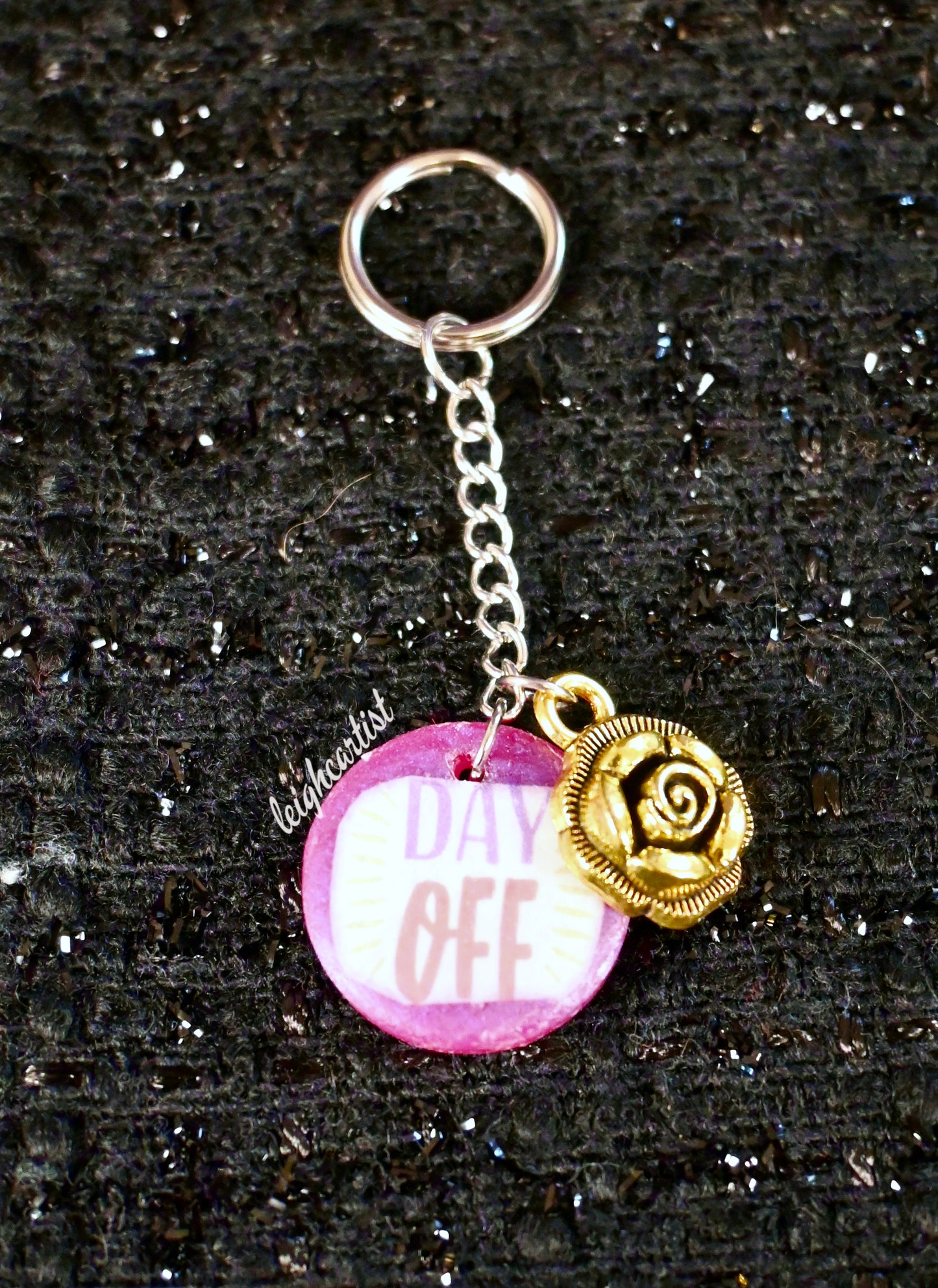 Day Off Keychain