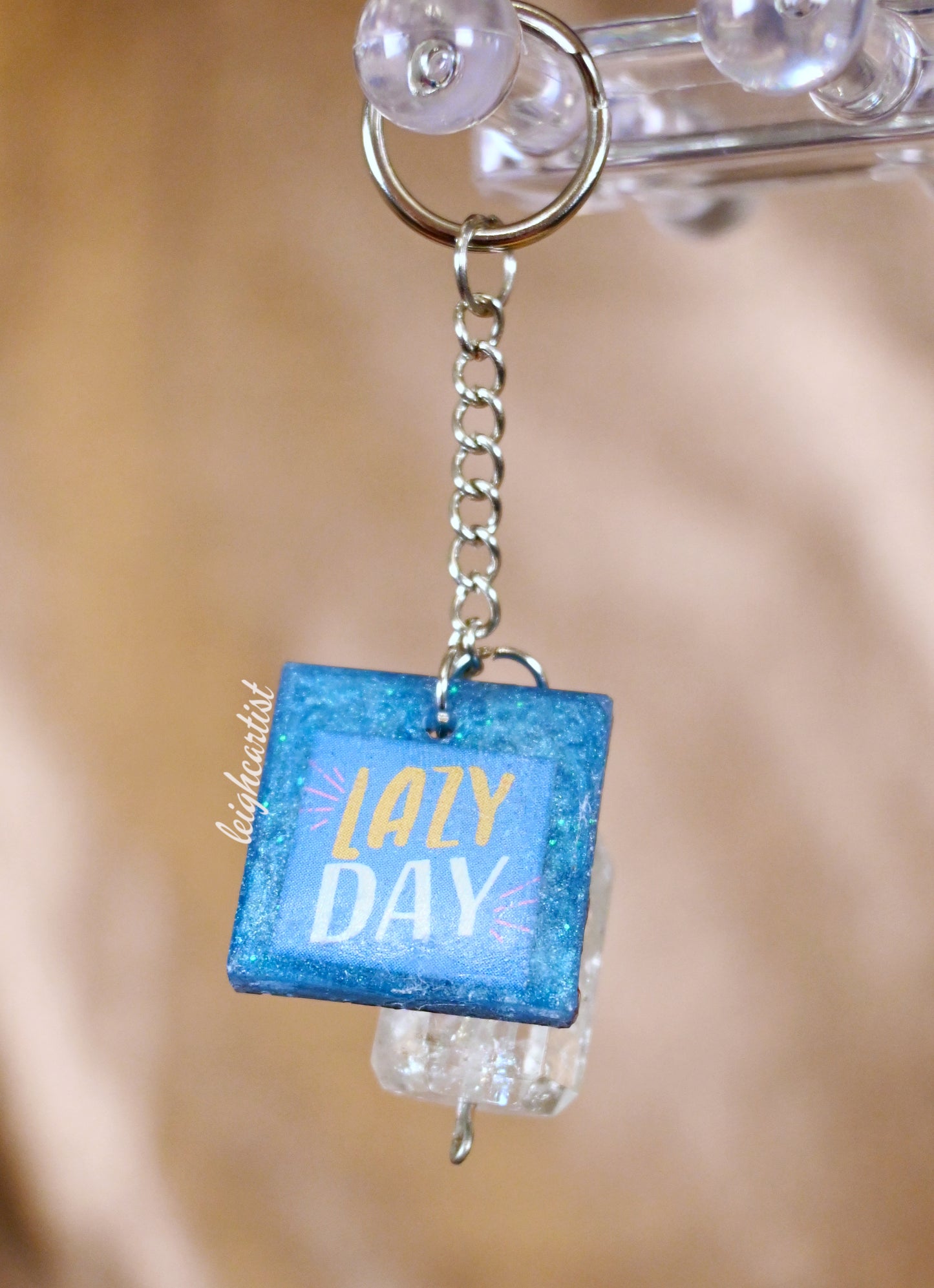 Lazy Day Keychain