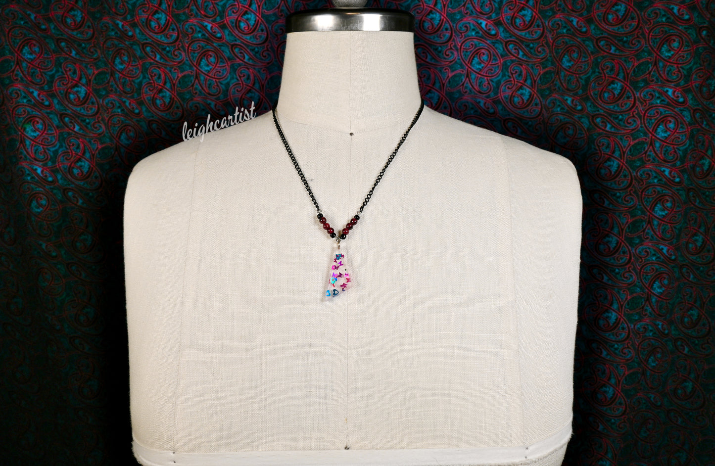 Simply Butterflies Resin Necklace