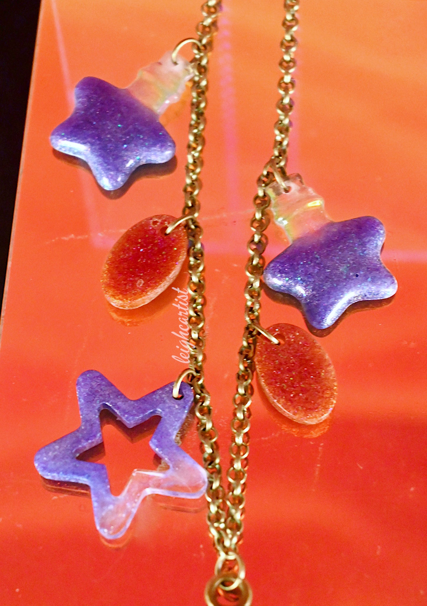 Blooming Magic Resin Necklace