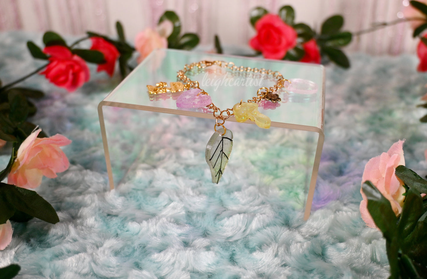 Back Garden Resin Charm Bracelet