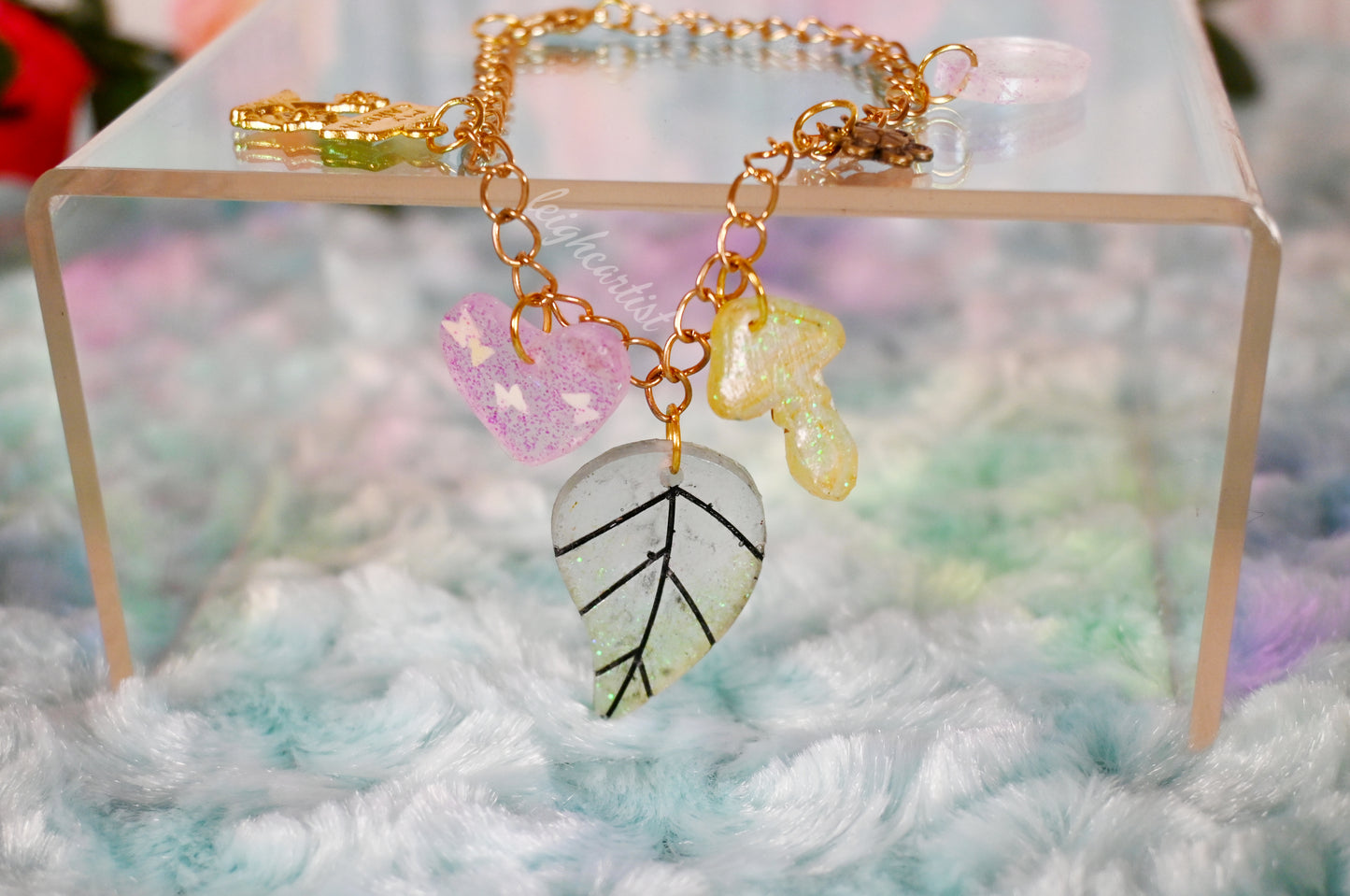 Back Garden Resin Charm Bracelet