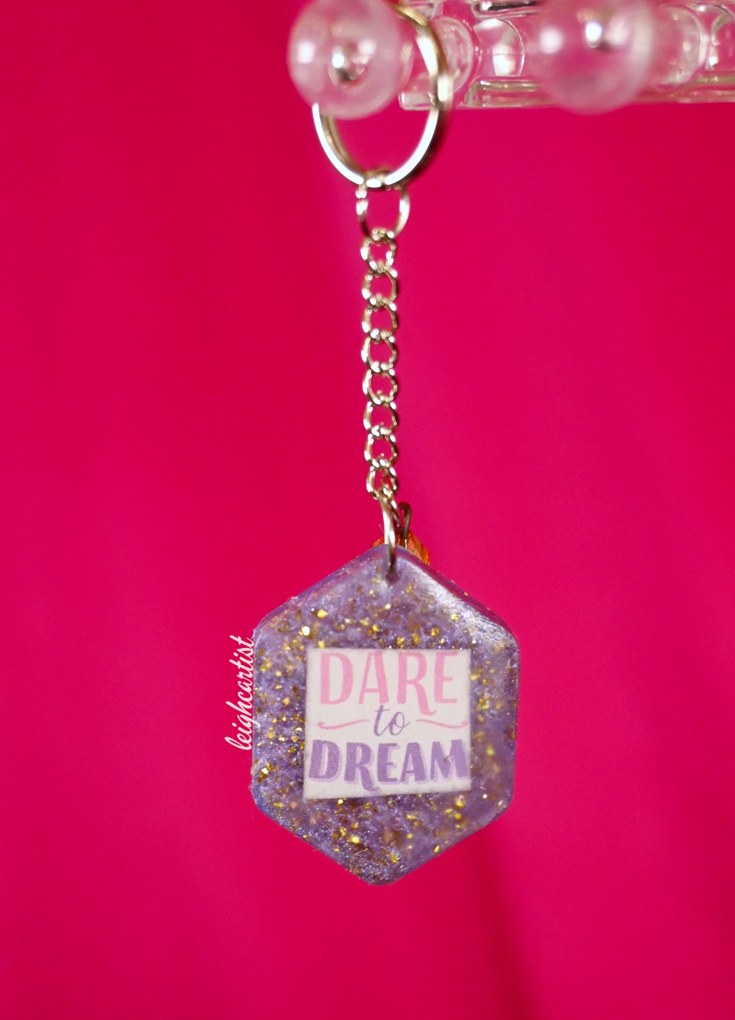 Dare To Dream Keychain