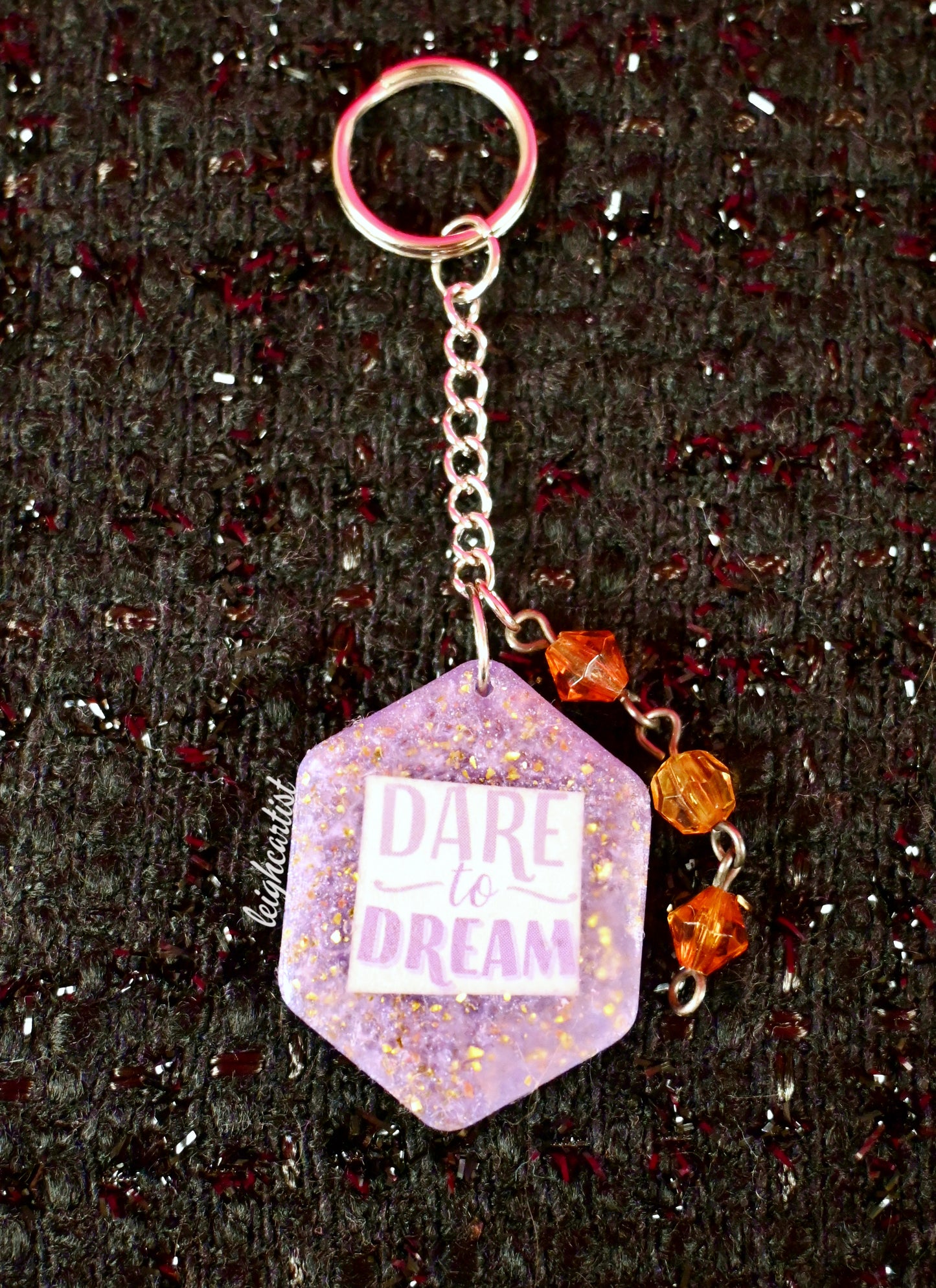 Dare To Dream Keychain