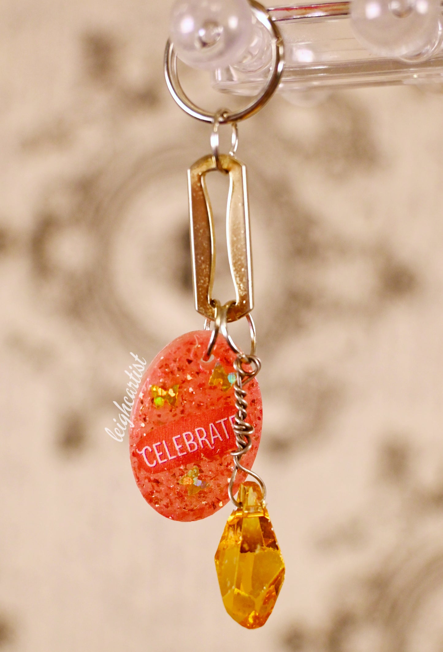 Celebrate Keychain