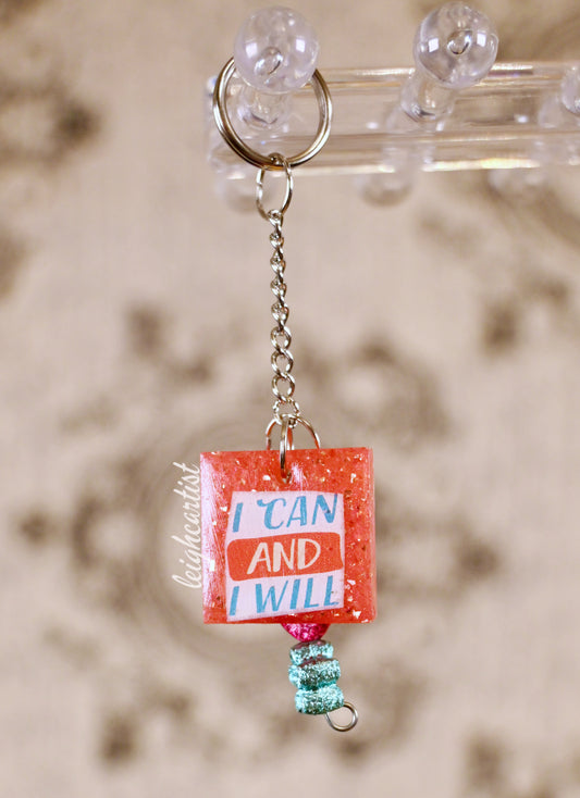 Can And Will Keychain