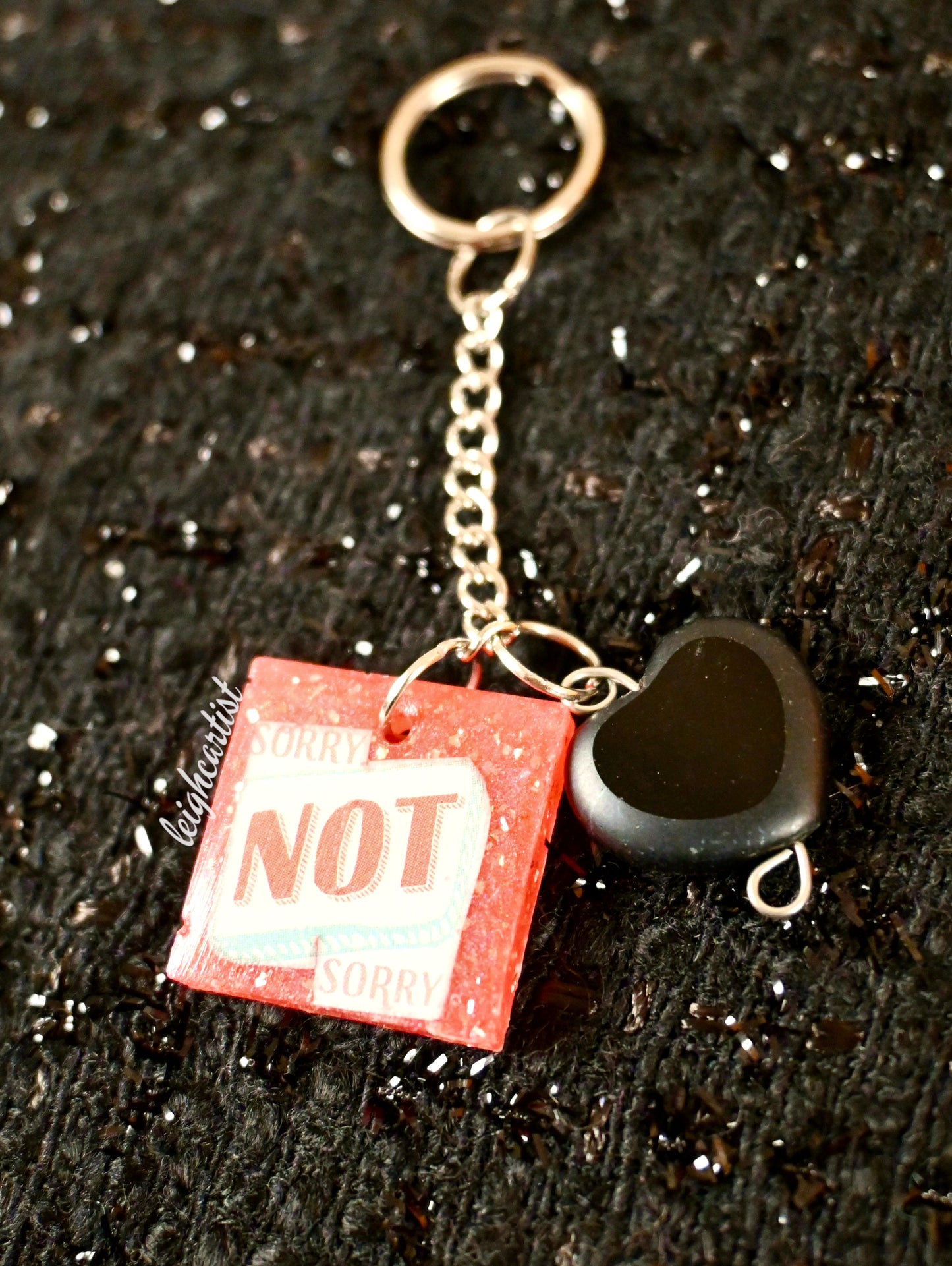 Sorry Not Sorry Keychain