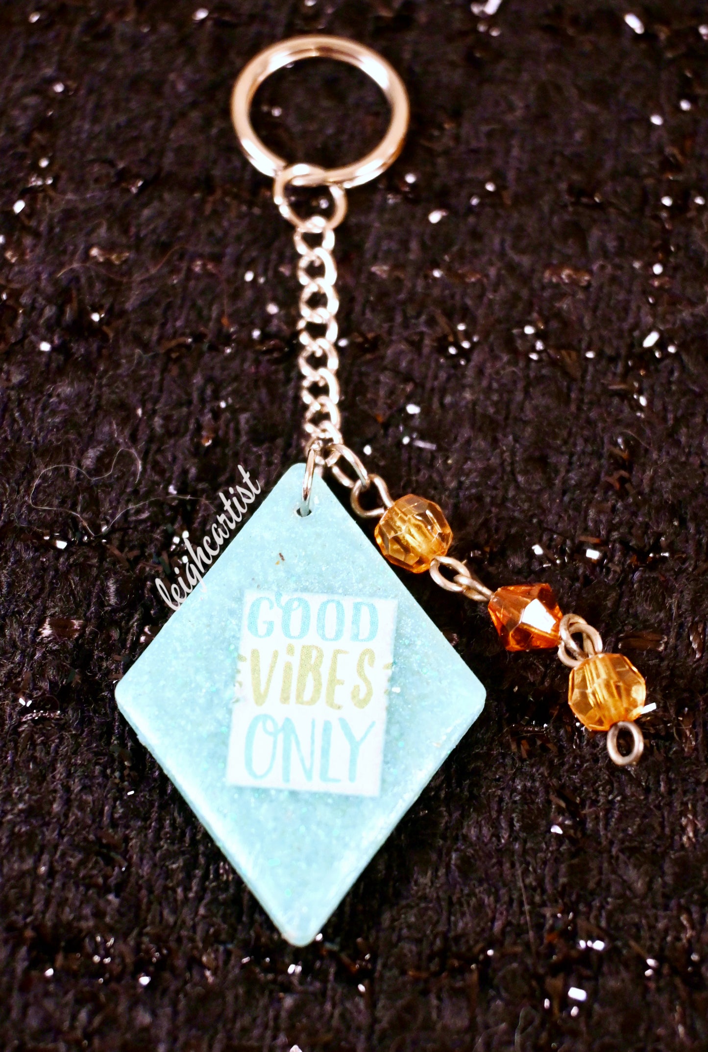 Good Vibes Only Keychain