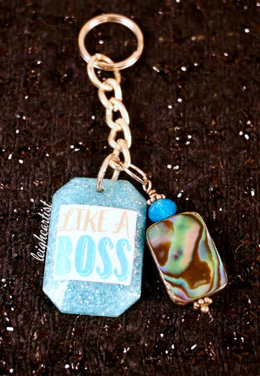 Like A Boss Keychain