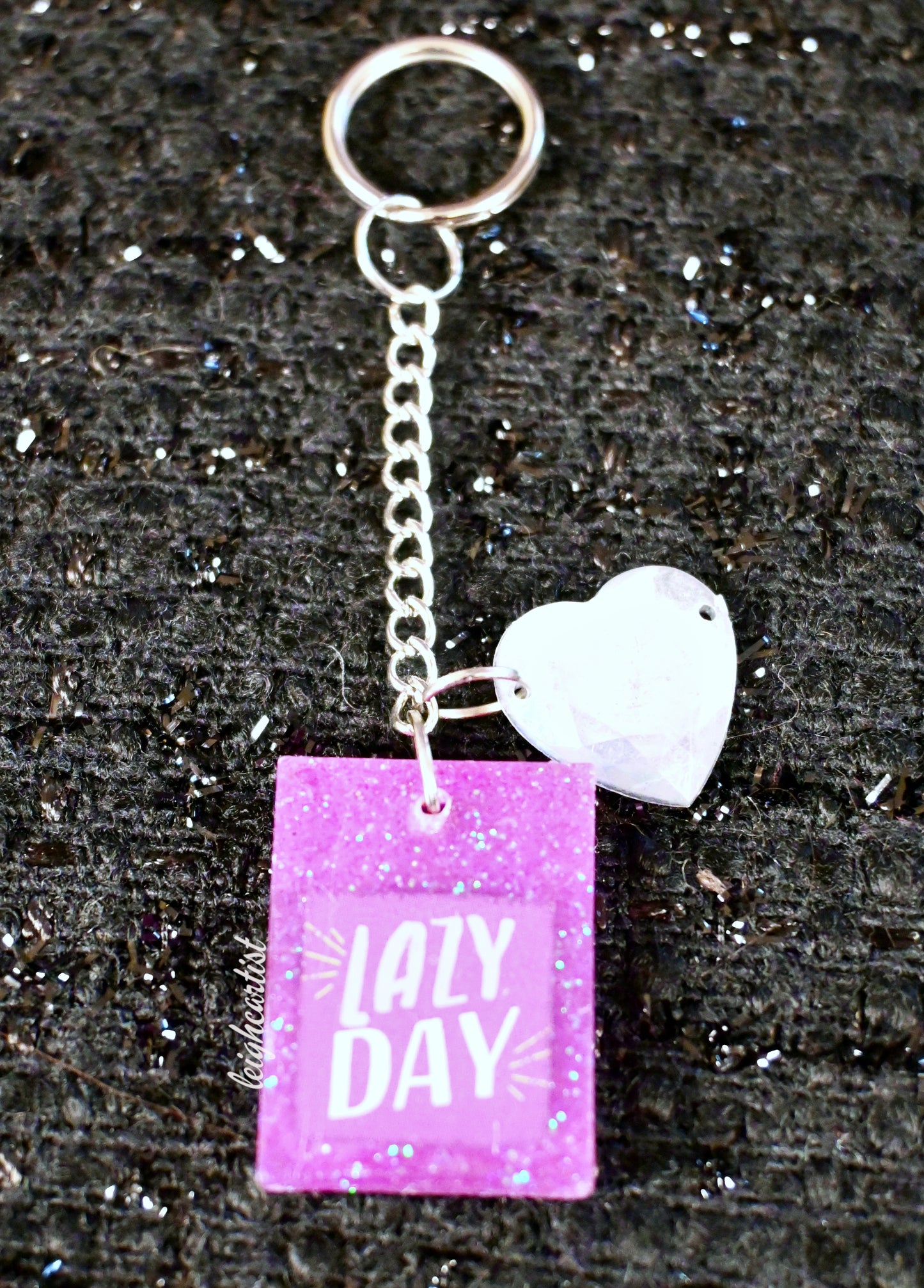 Lazy Day Keychain