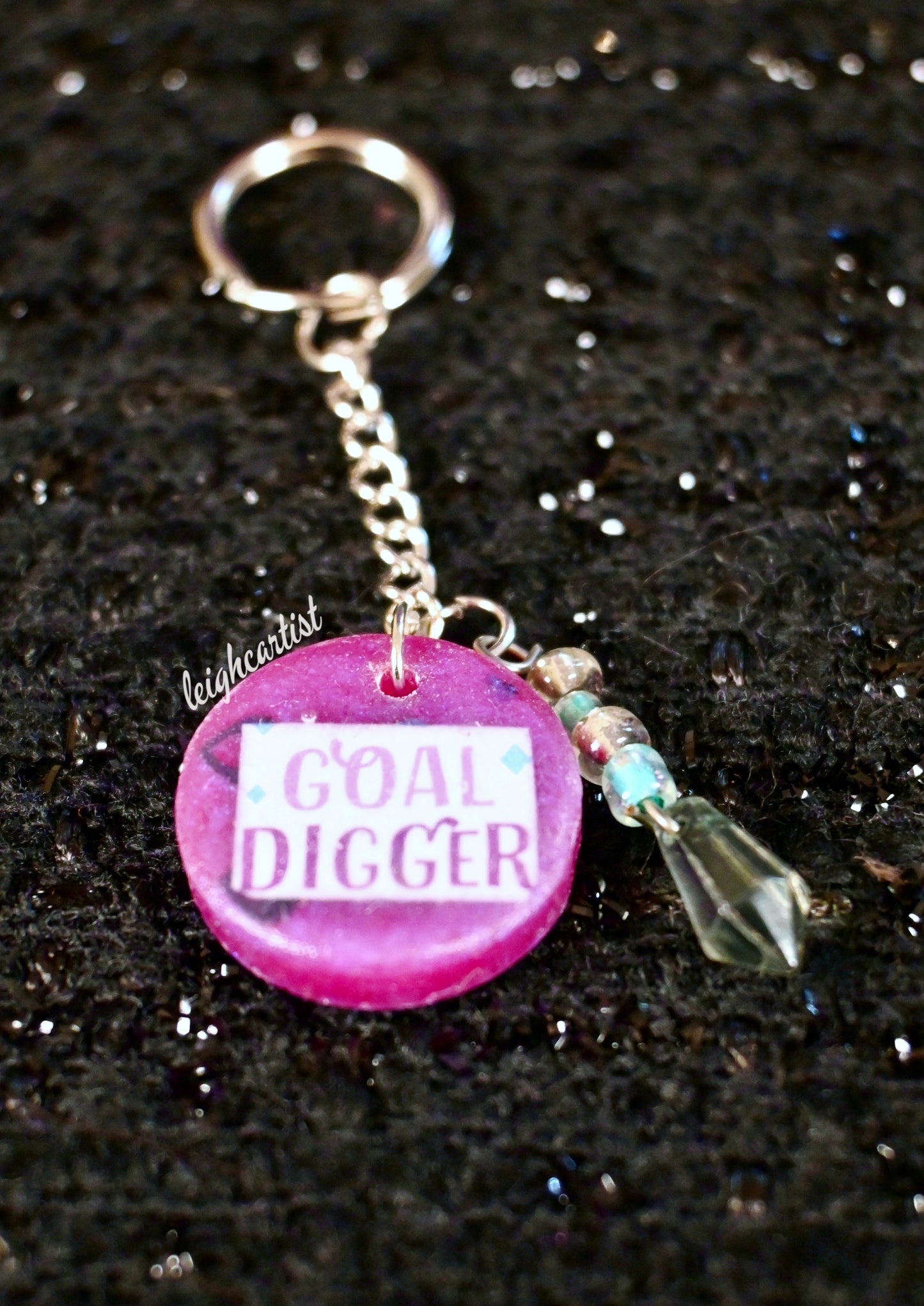 Goal Digger Keychain