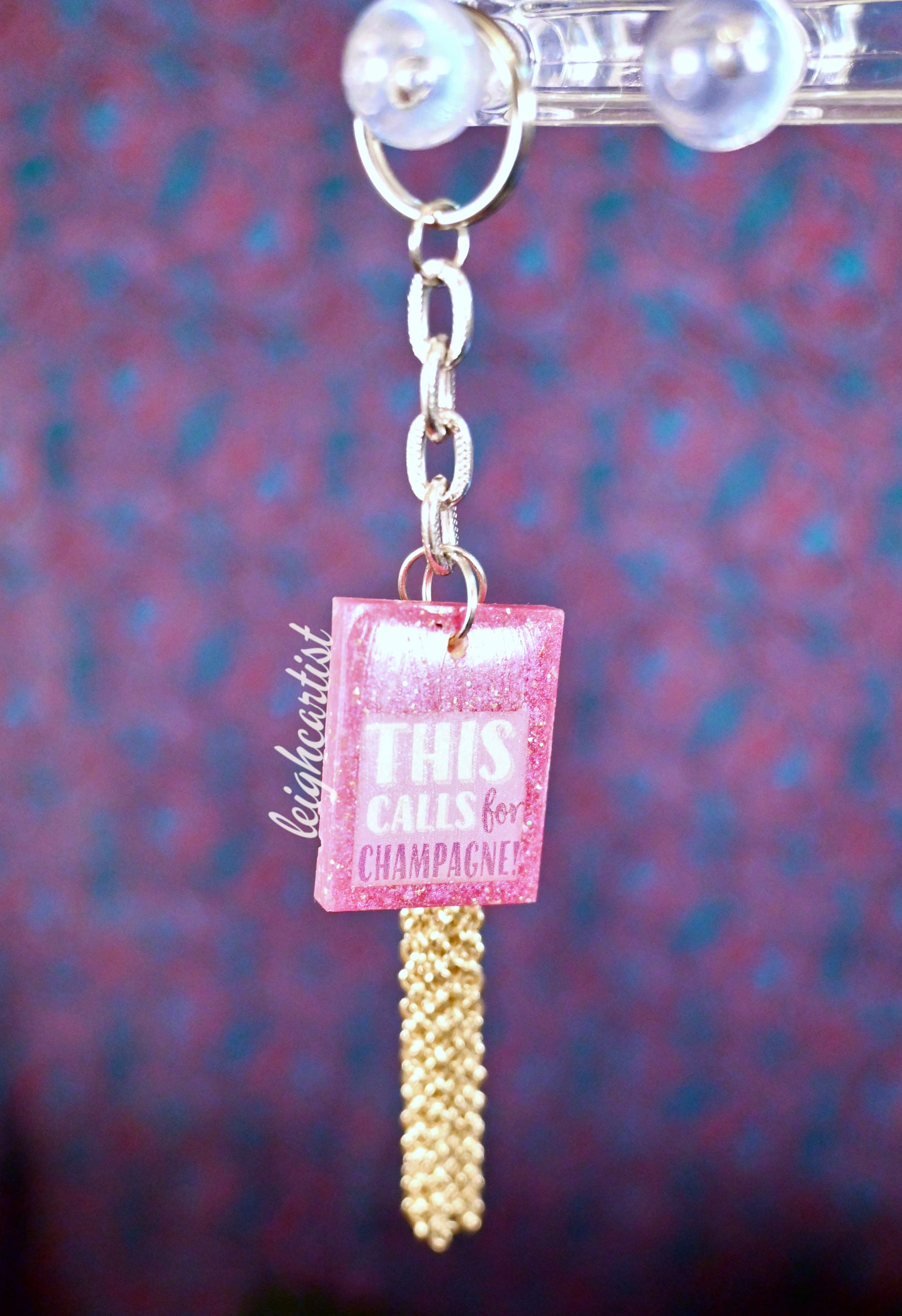 This Calls For Champagne Keychain