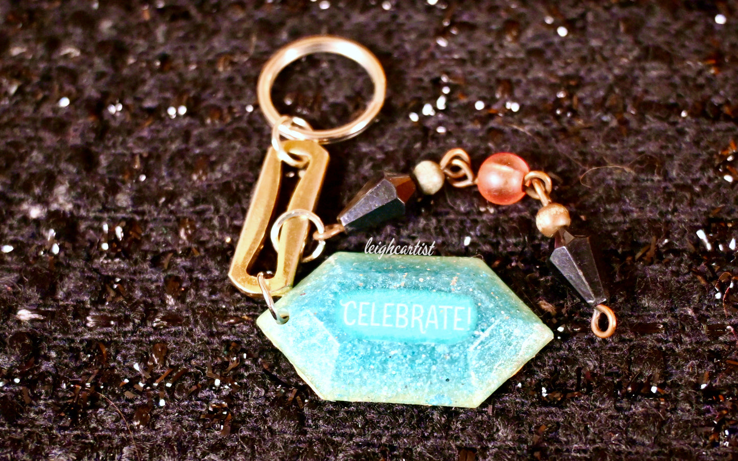 Celebrate Keychain