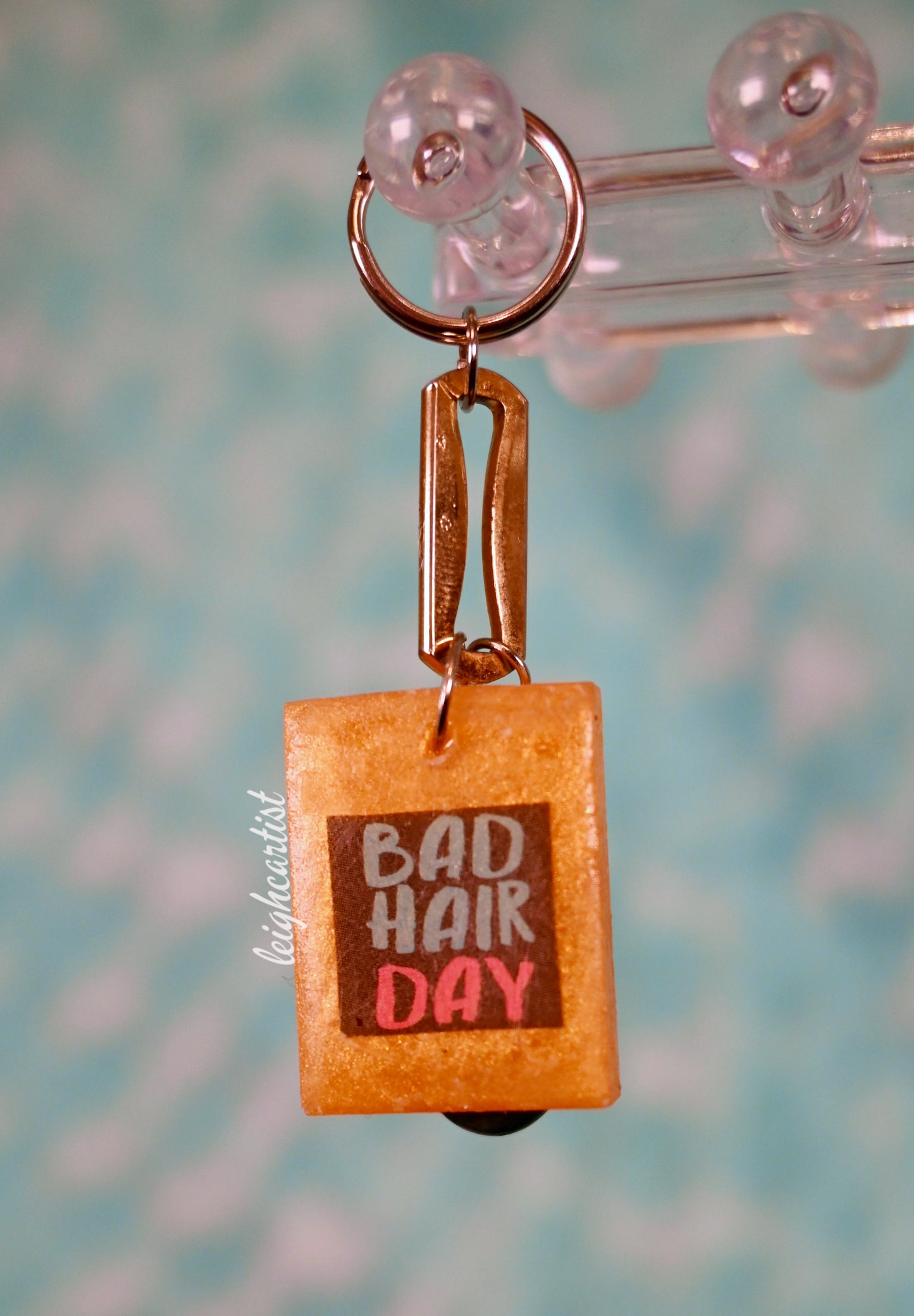 Bad Hair Day Keychain