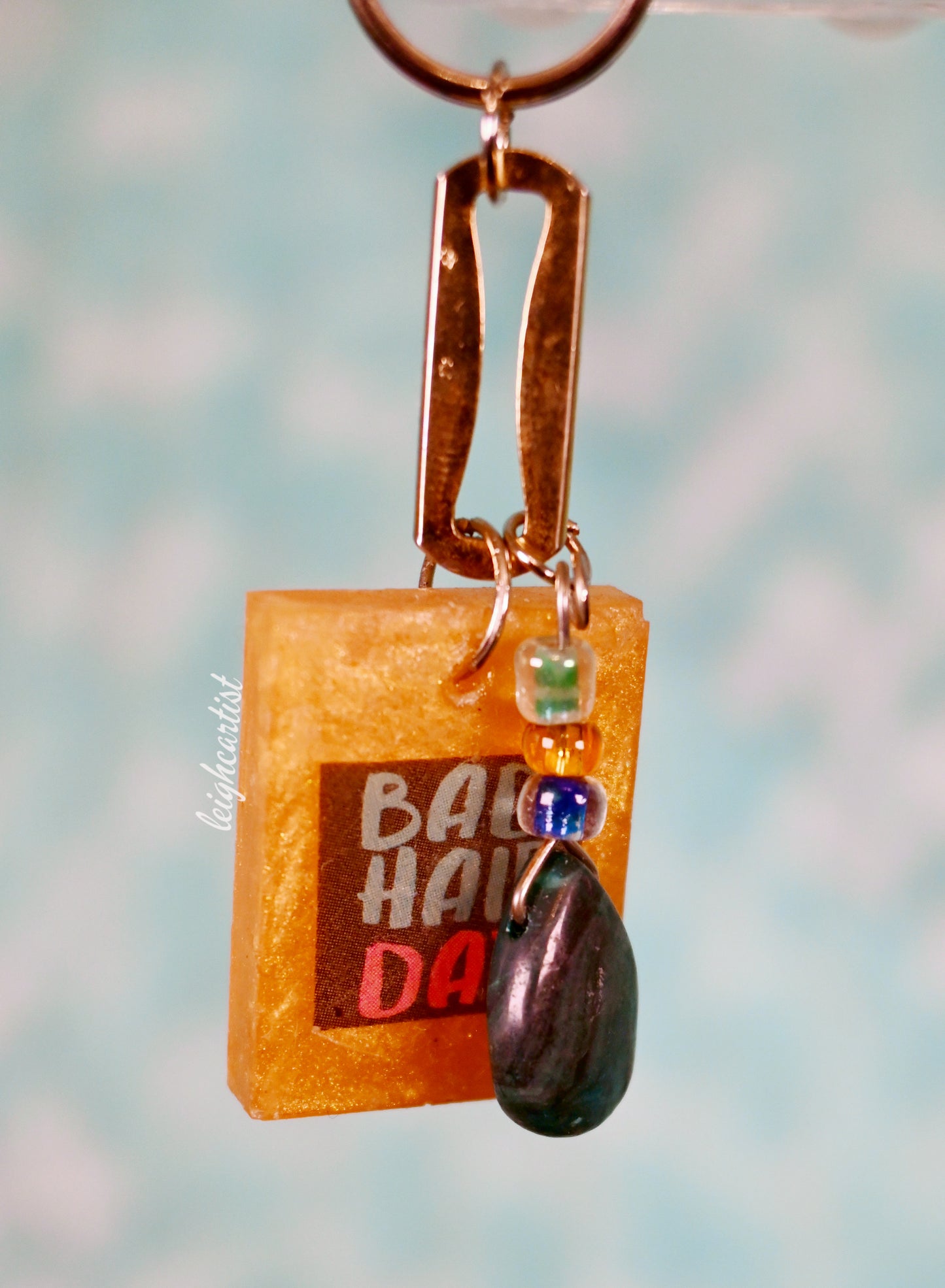 Bad Hair Day Keychain