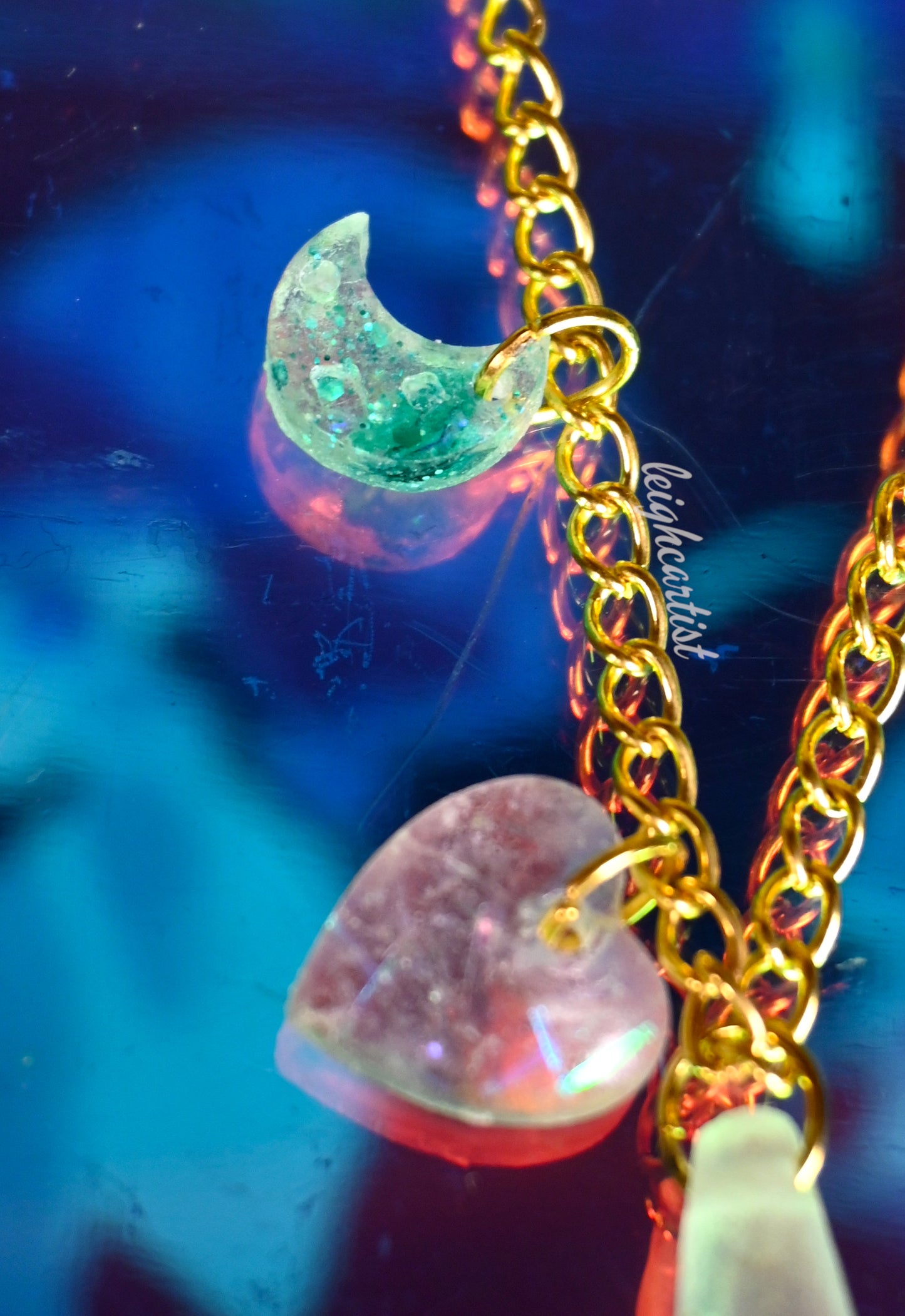 Garden Crystal Resin Necklace